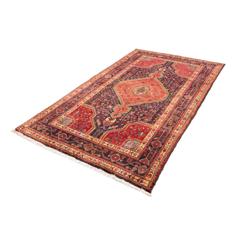 Tapis persan - Nomadic - 218 x 130 cm - bleu foncé