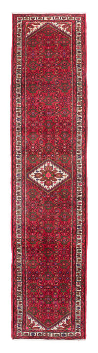 Tapis de couloir Tapis persan - Nomadic - 386 x 84 cm - rouge