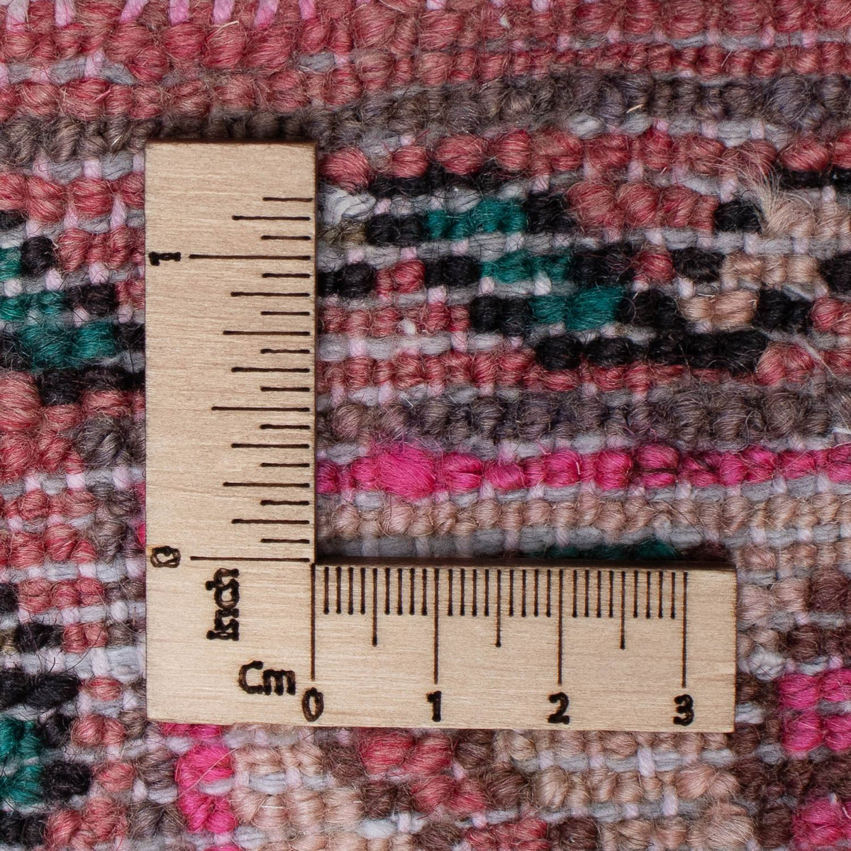 Tapis de couloir Tapis persan - Nomadic - 398 x 83 cm - rouge foncé