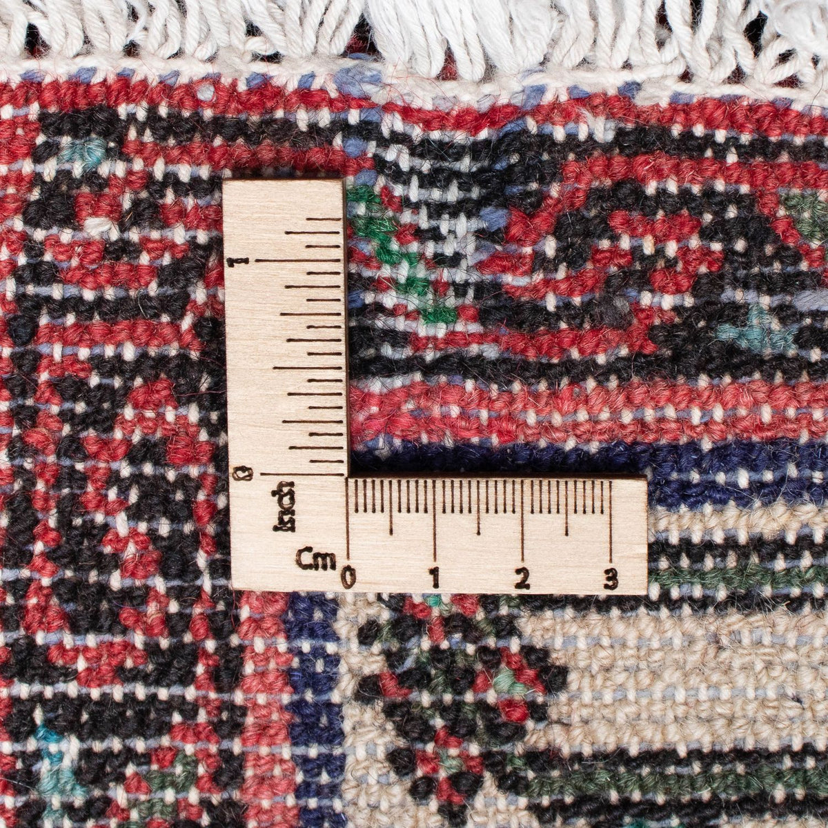 Tapis de couloir Tapis persan - Nomadic - 397 x 84 cm - rouge foncé