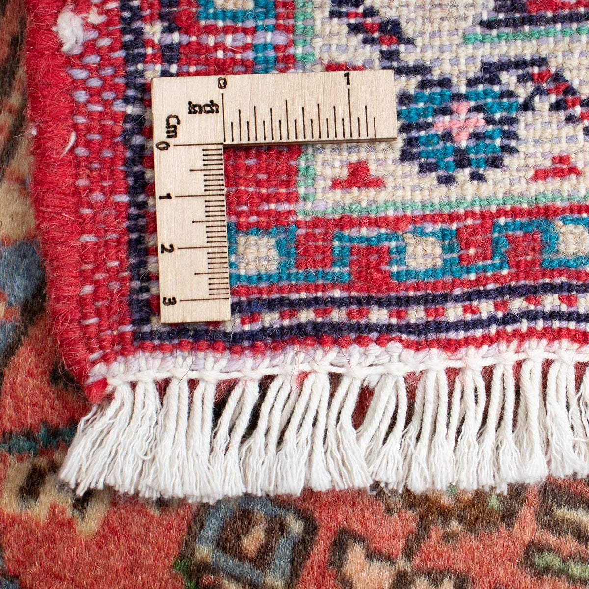 Tapis persan - Nomadic - 87 x 62 cm - rouge clair