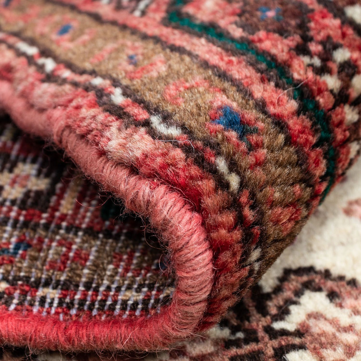 Tapis persan - Nomadic - 125 x 72 cm - beige