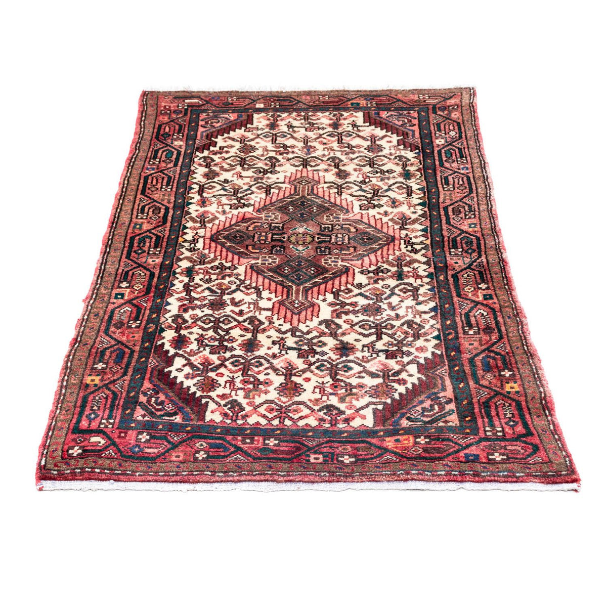Tapis persan - Nomadic - 125 x 72 cm - beige