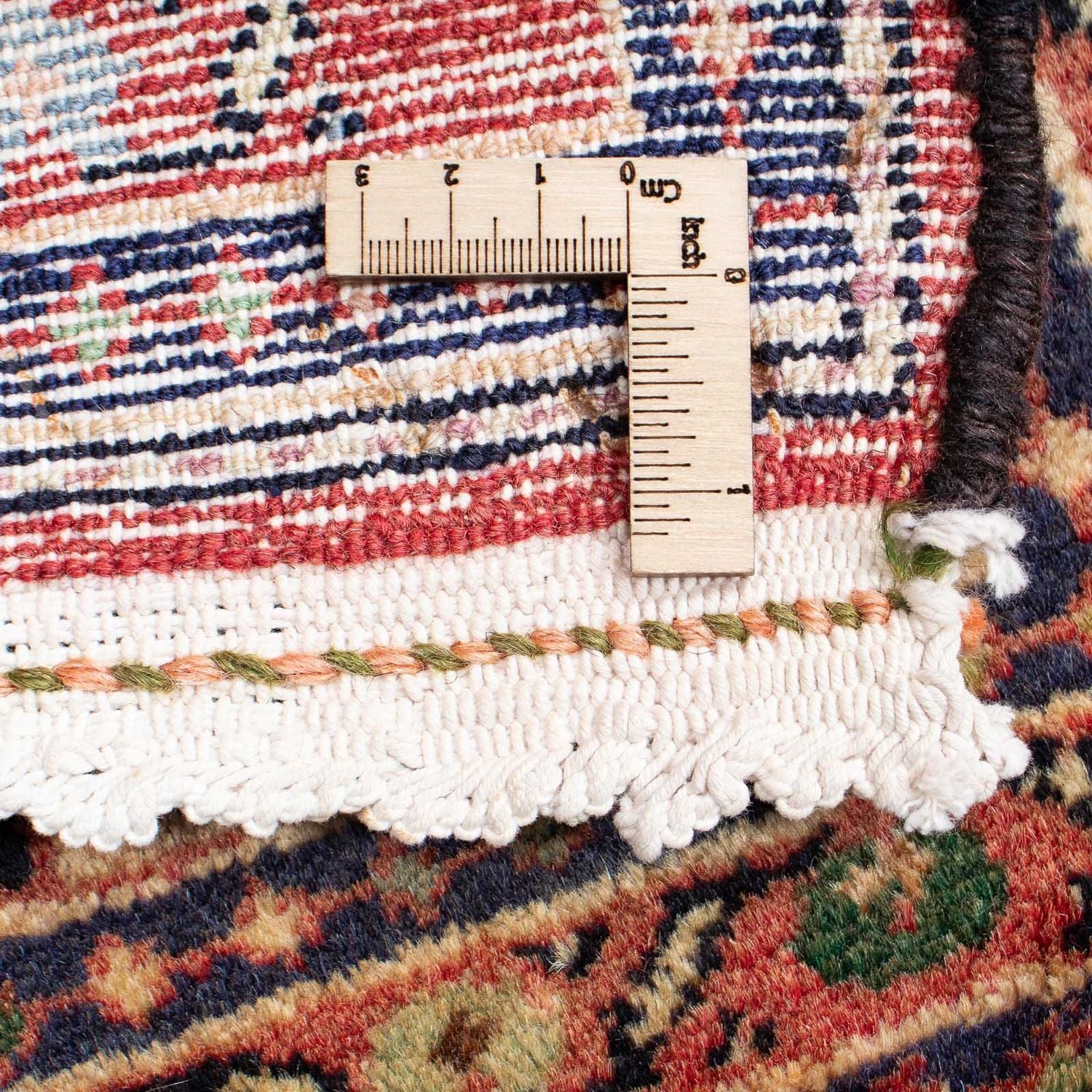 Tapis persan - Nomadic - 90 x 62 cm - rouille