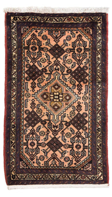 Tapis persan - Nomadic - 101 x 58 cm - marron clair