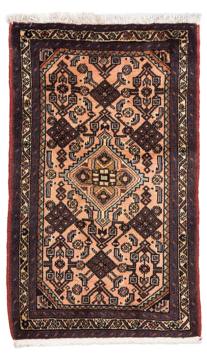 Tapis persan - Nomadic - 101 x 58 cm - marron clair