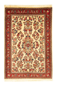 Tapis persan - Classique - 163 x 106 cm - beige