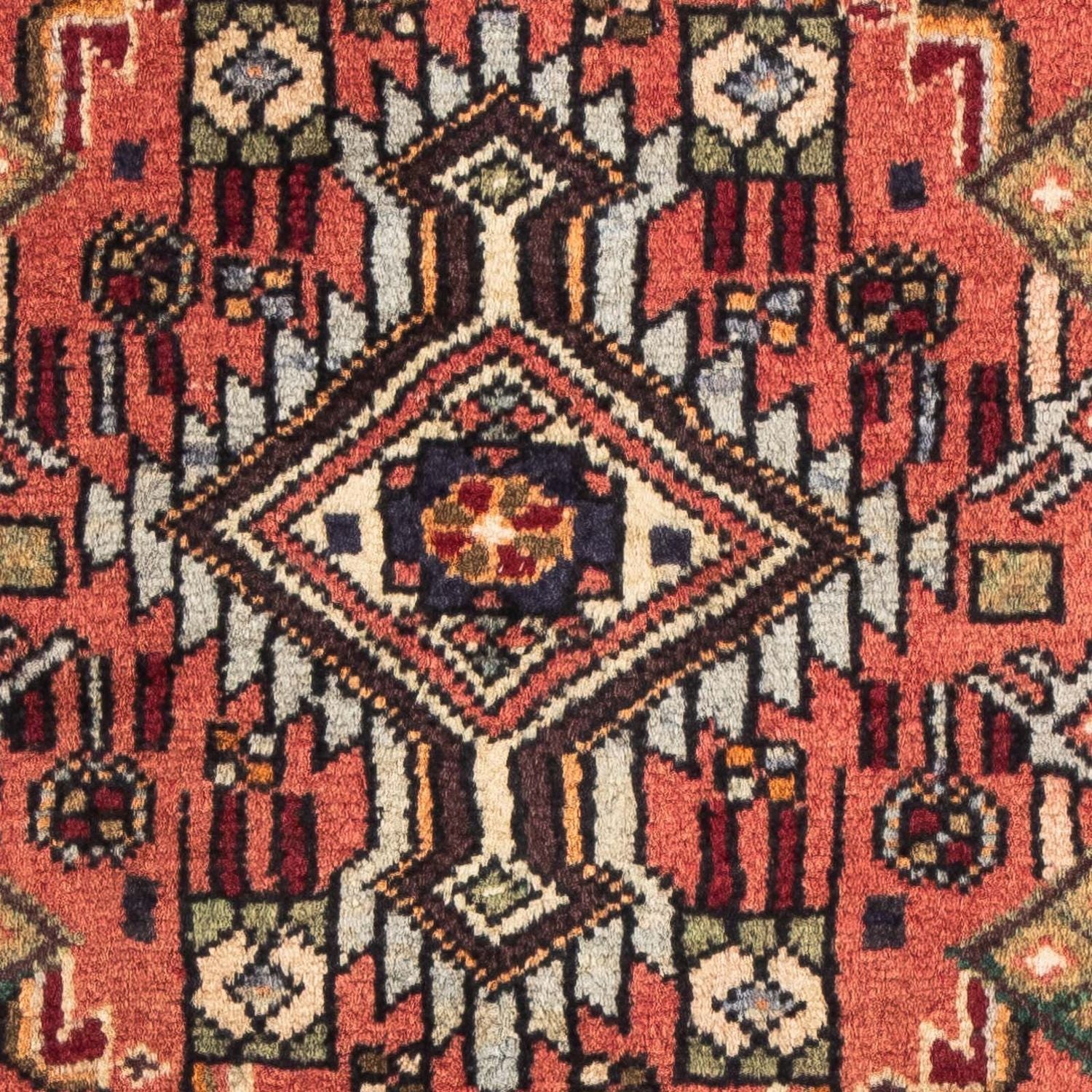 Tapis persan - Nomadic - 90 x 61 cm - rouge clair