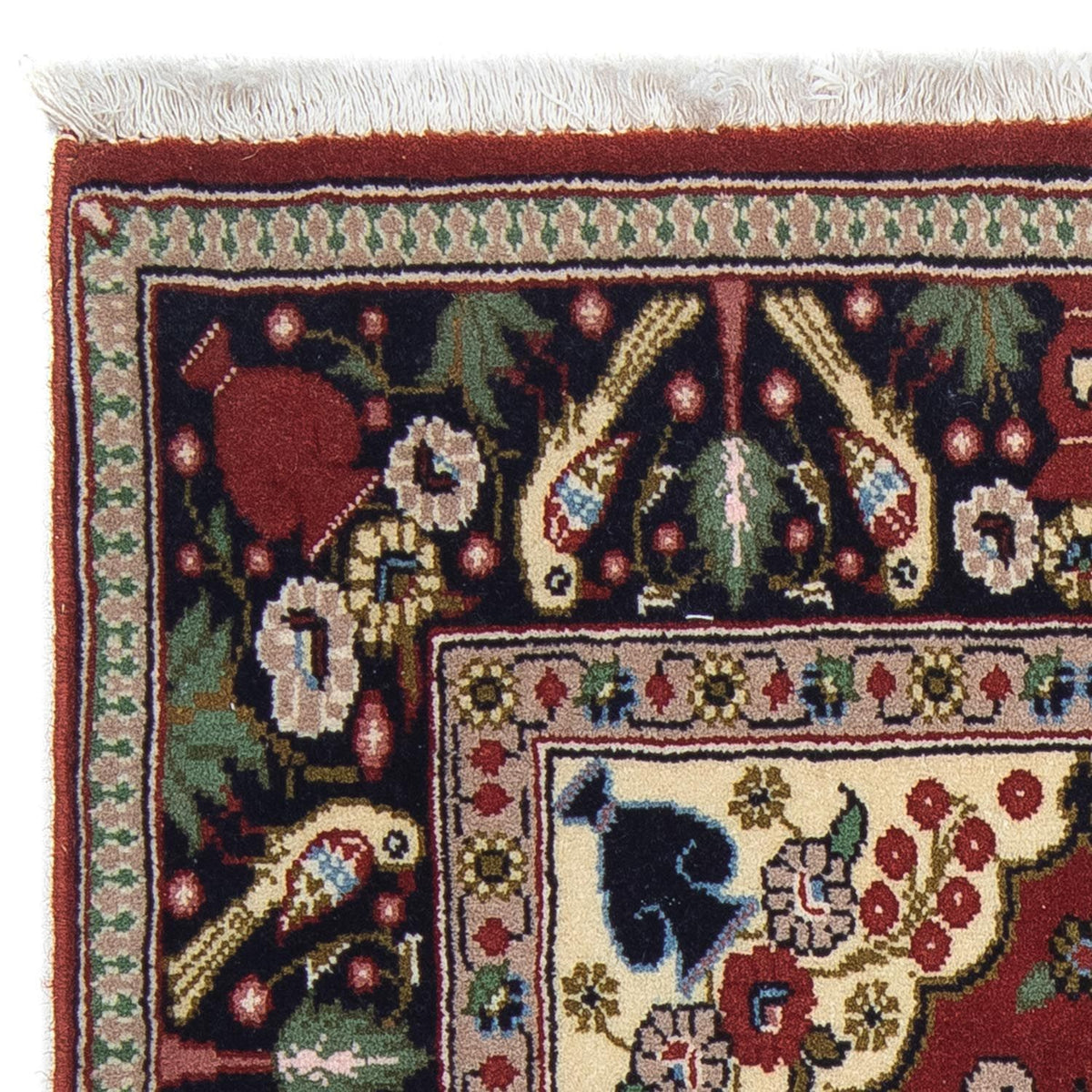 Tapis persan - Classique - 104 x 63 cm - rouge foncé