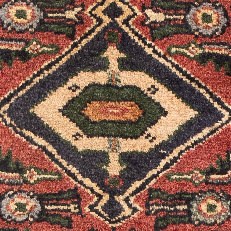 Tapis persan - Nomadic - 88 x 64 cm - rouge foncé
