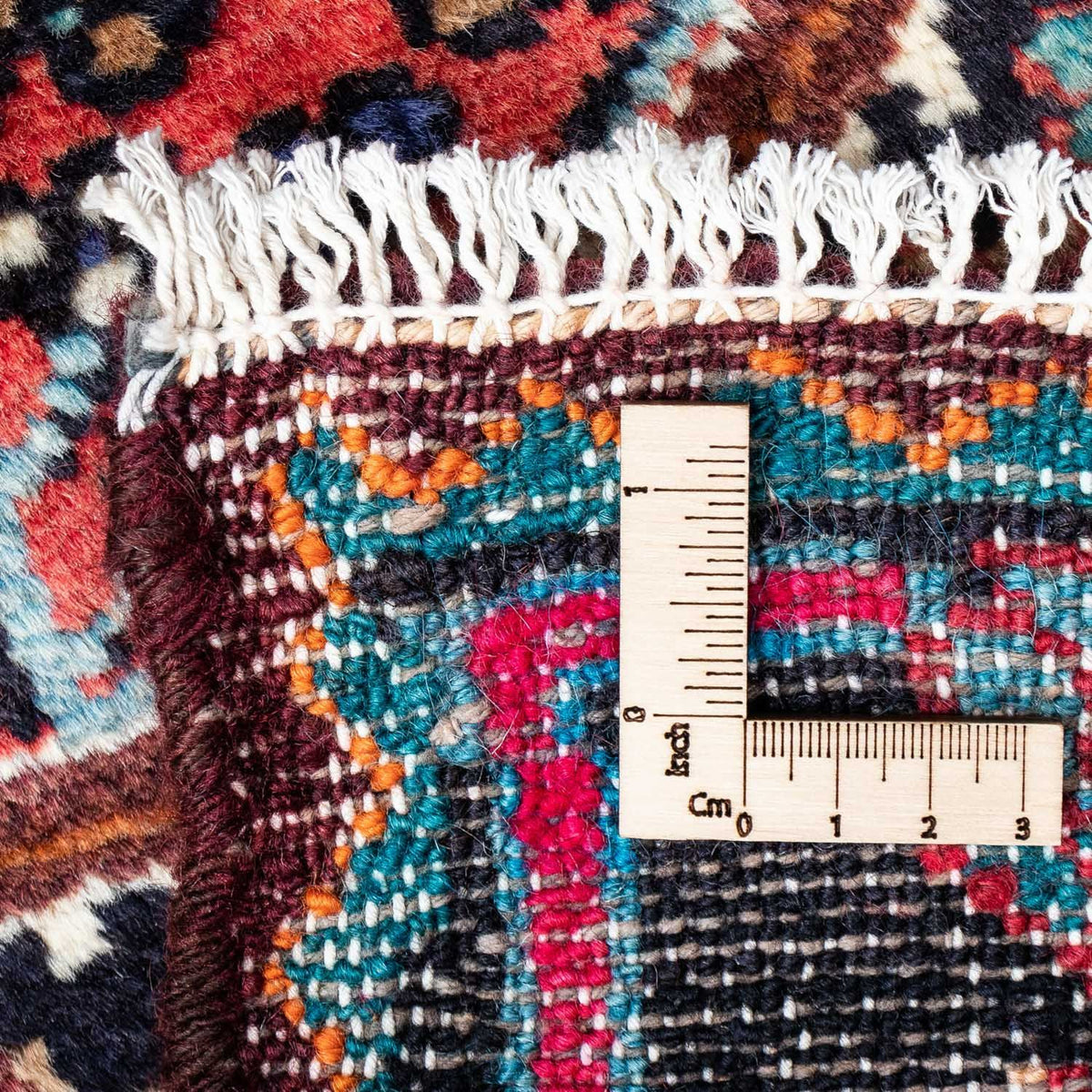 Tapis persan - Nomadic - 142 x 89 cm - bleu foncé