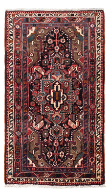 Tapis persan - Nomadic - 135 x 76 cm - bleu foncé