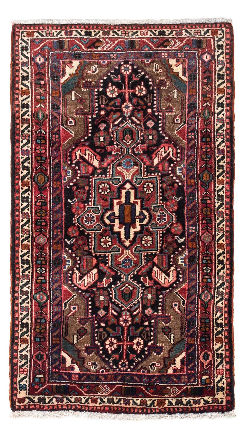 Tapis persan - Nomadic - 135 x 76 cm - bleu foncé