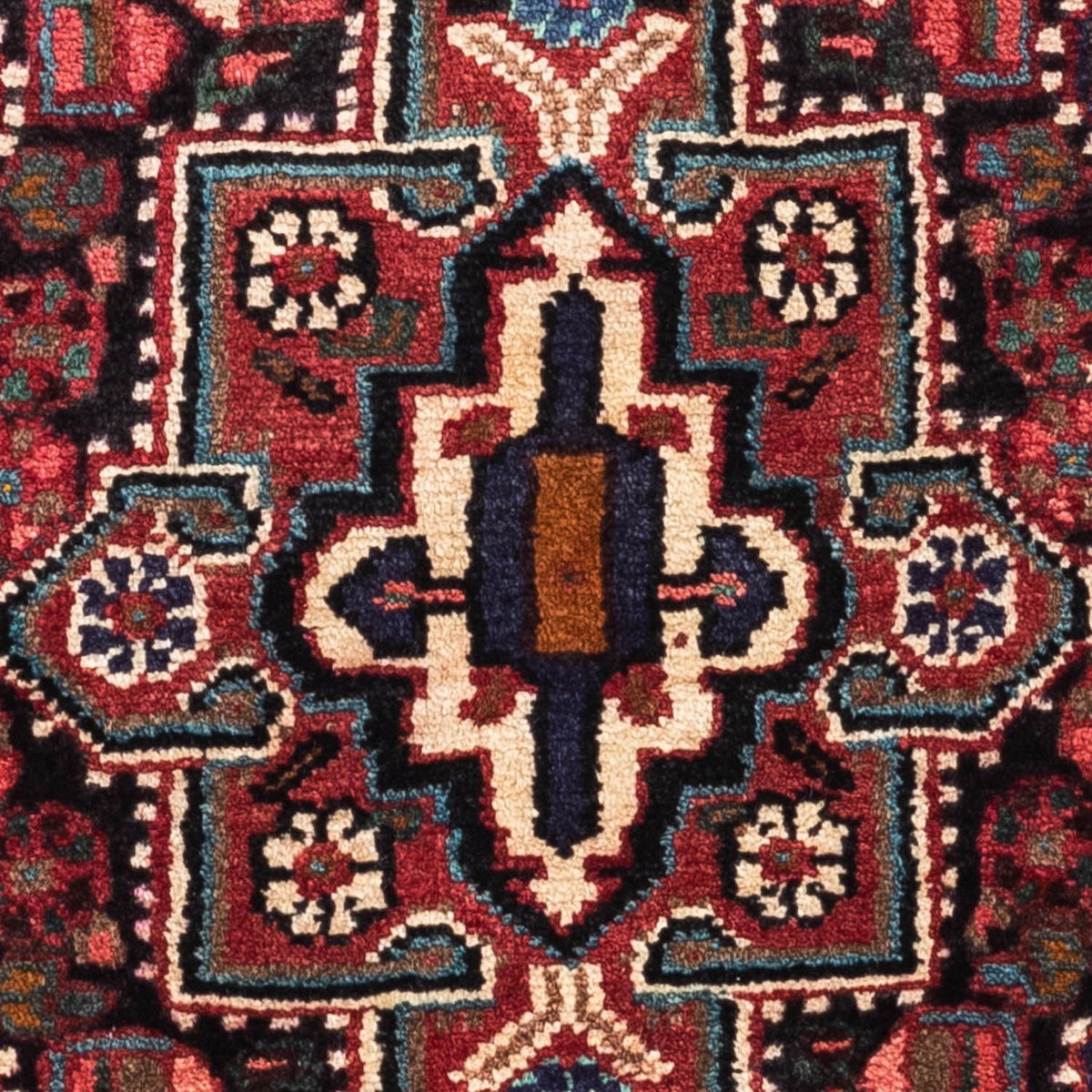 Tapis persan - Nomadic - 135 x 76 cm - bleu foncé