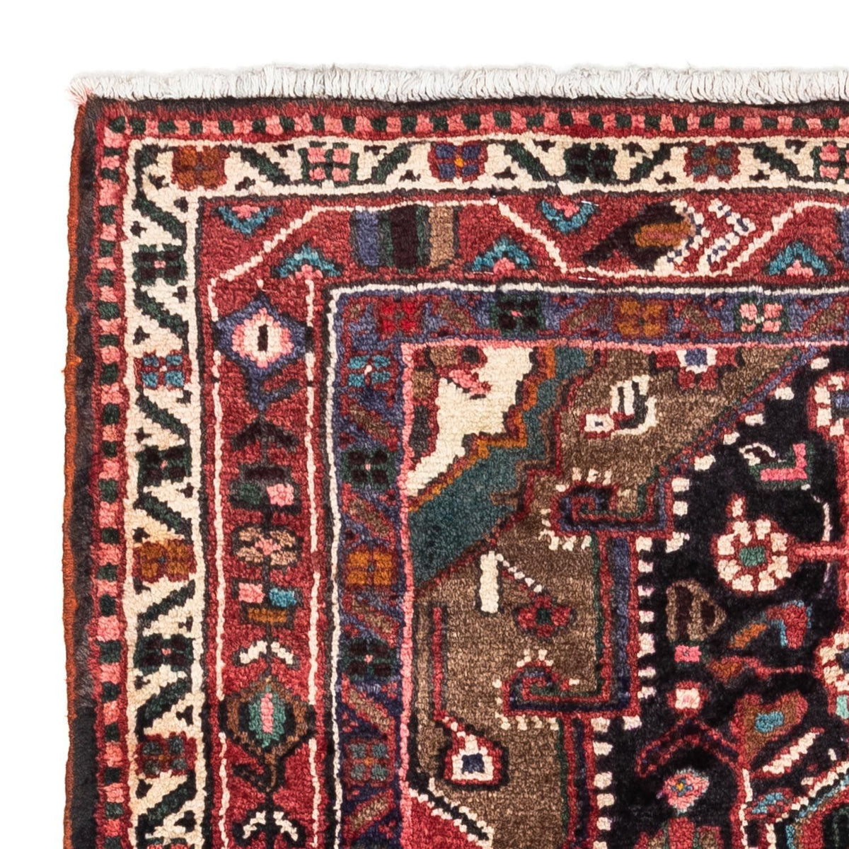 Tapis persan - Nomadic - 135 x 76 cm - bleu foncé