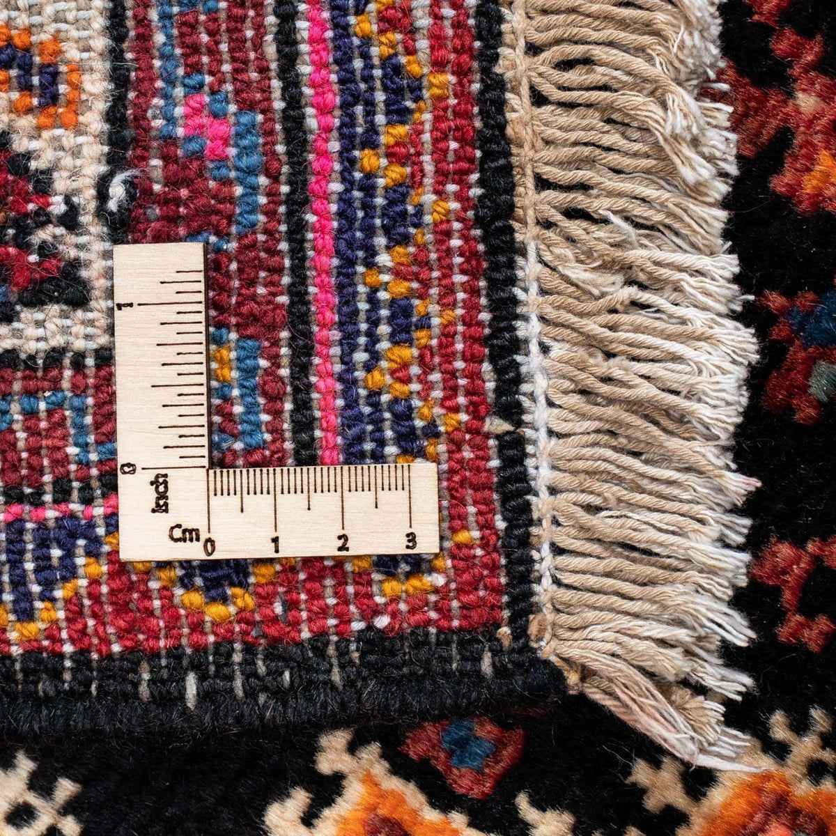 Tapis persan - Nomadic - 138 x 91 cm - rouge clair