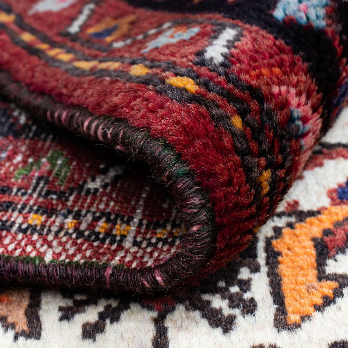 Tapis persan - Nomadic - 137 x 90 cm - beige