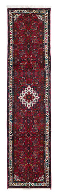 Tapis de couloir Tapis persan - Nomadic - 298 x 72 cm - rouge foncé