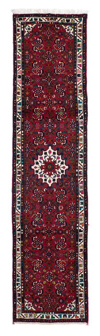 Tapis de couloir Tapis persan - Nomadic - 298 x 72 cm - rouge foncé
