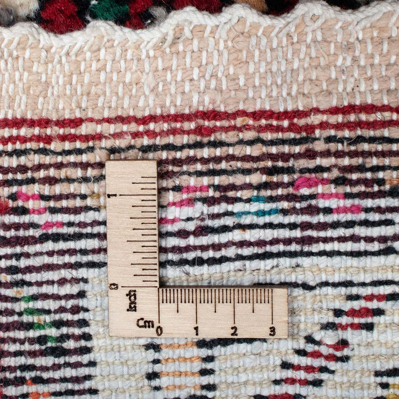 Tapis de couloir Tapis persan - Nomadic - 298 x 72 cm - rouge foncé