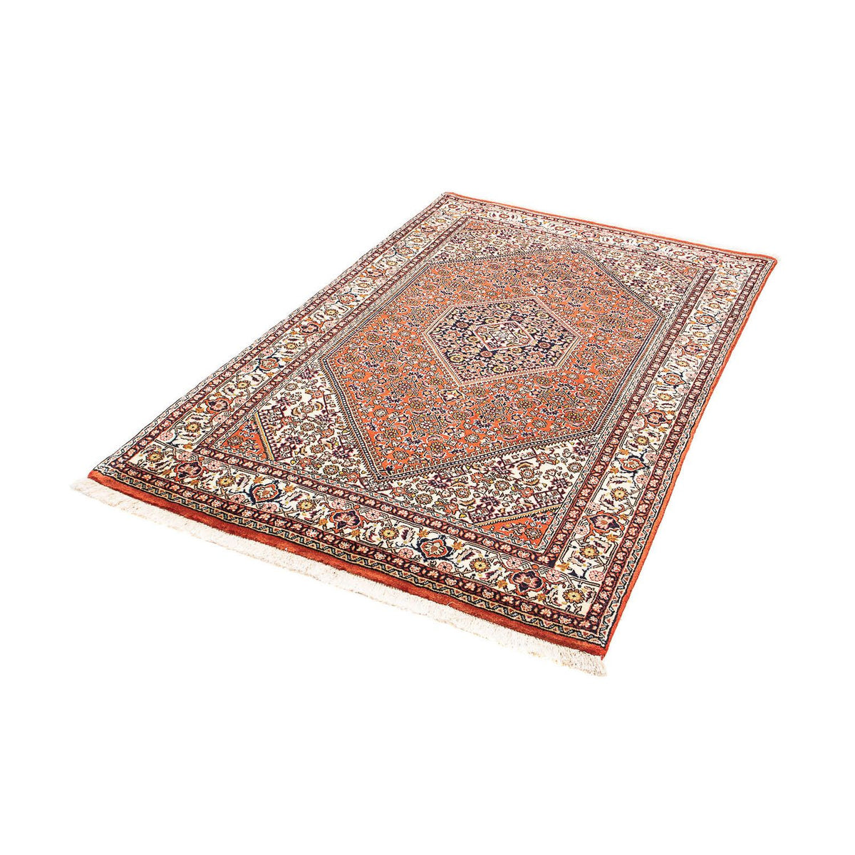 Tapis persan - Bidjar - 162 x 106 cm - rose