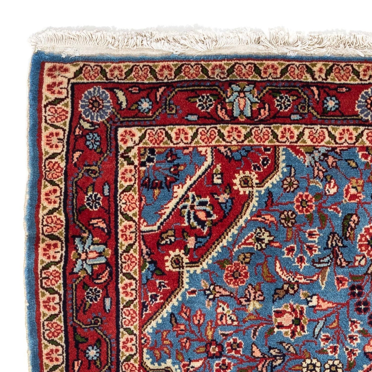 Tapis persan - Nomadic - 157 x 105 cm - bleu