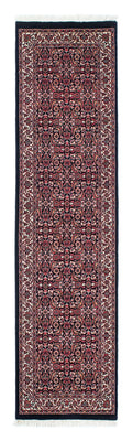Tapis de couloir Tapis persan - Bidjar - 225 x 61 cm - bleu foncé