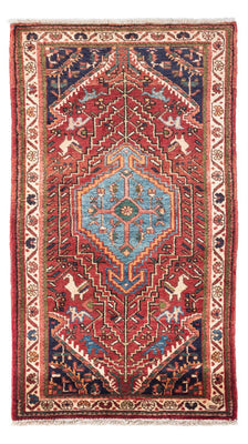 Tapis persan - Nomadic - 141 x 79 cm - rouge