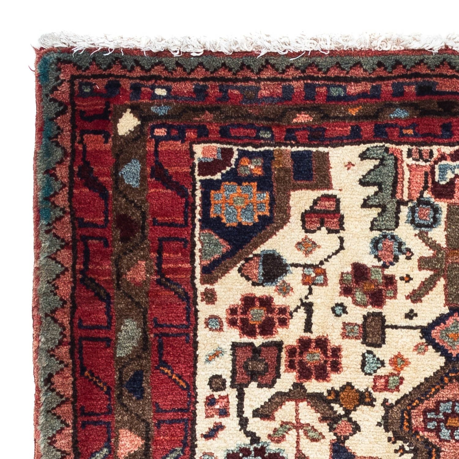 Tapis persan - Nomadic - 118 x 85 cm - beige