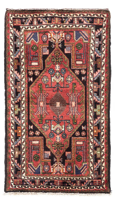 Tapis persan - Nomadic - 127 x 74 cm - rouge