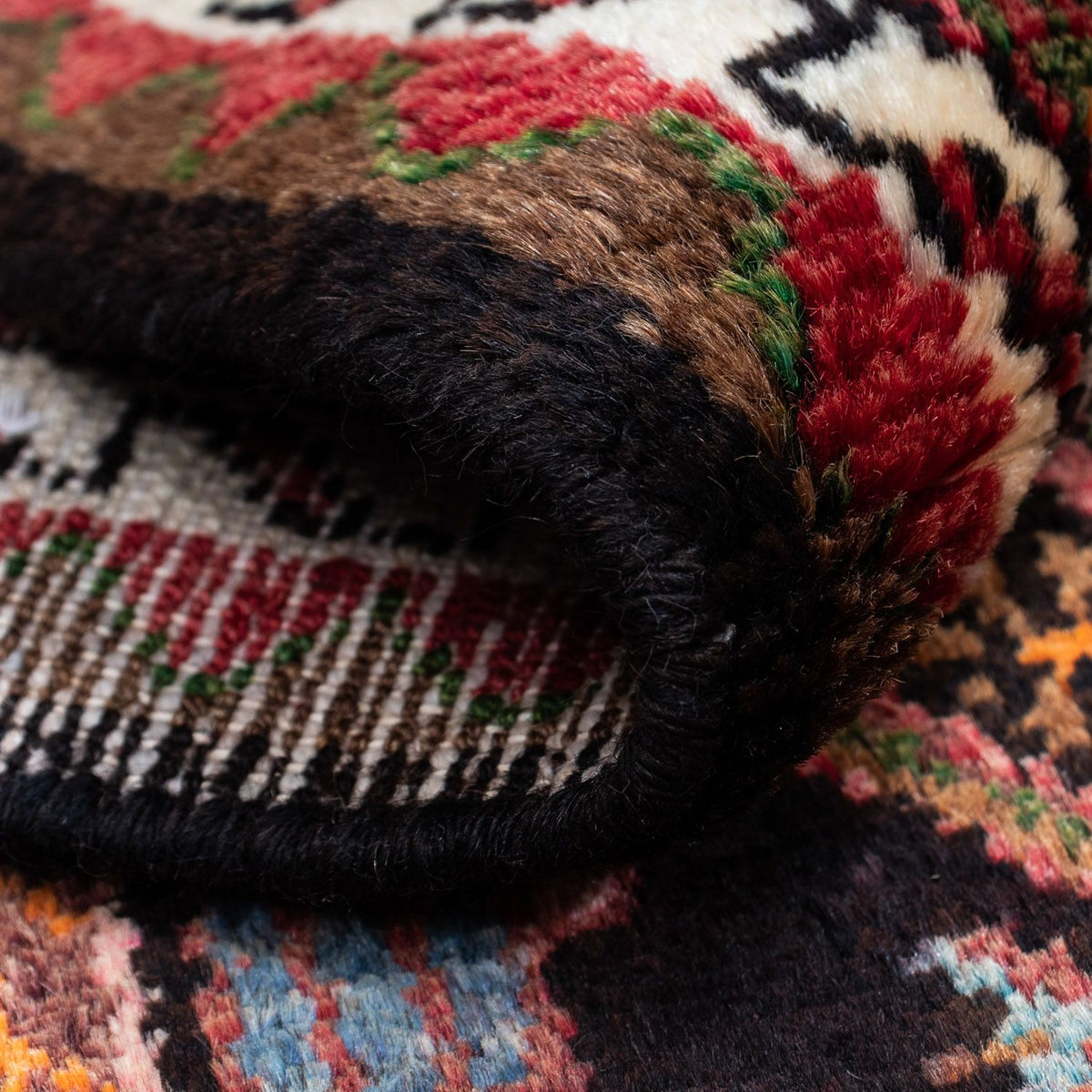 Tapis persan - Nomadic - 127 x 74 cm - rouge