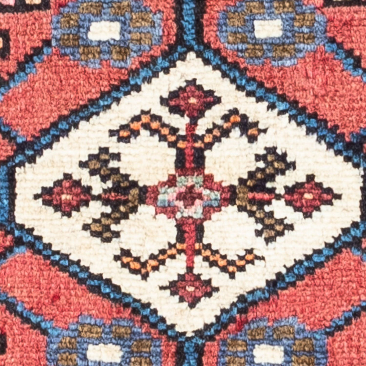 Tapis persan - Nomadic - 130 x 75 cm - rouge clair