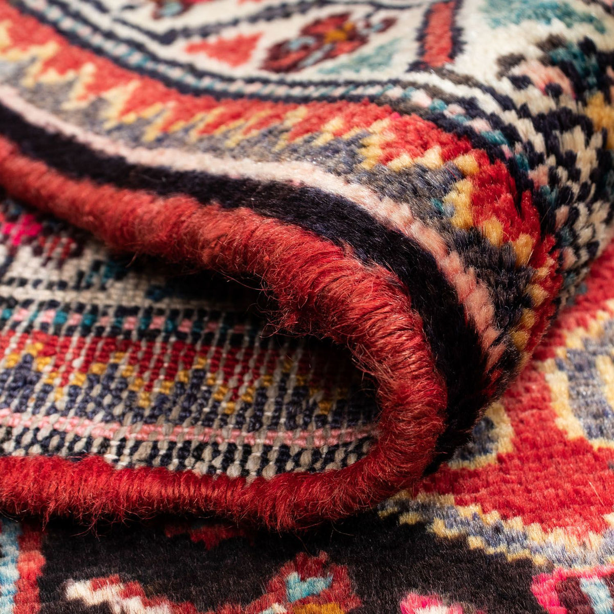 Tapis persan - Nomadic - 130 x 90 cm - rouge