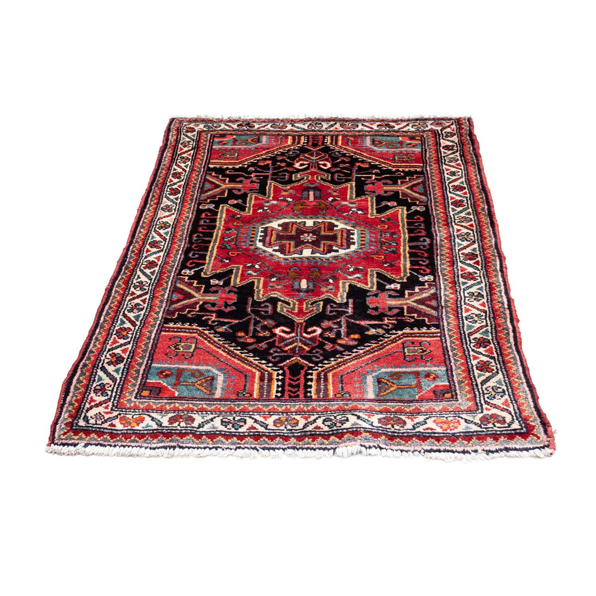 Tapis persan - Nomadic - 130 x 90 cm - rouge