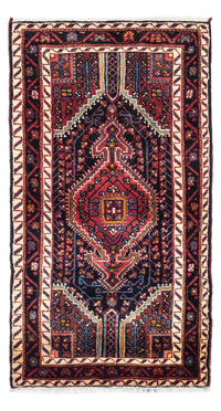 Tapis persan - Nomadic - 145 x 75 cm - bleu foncé