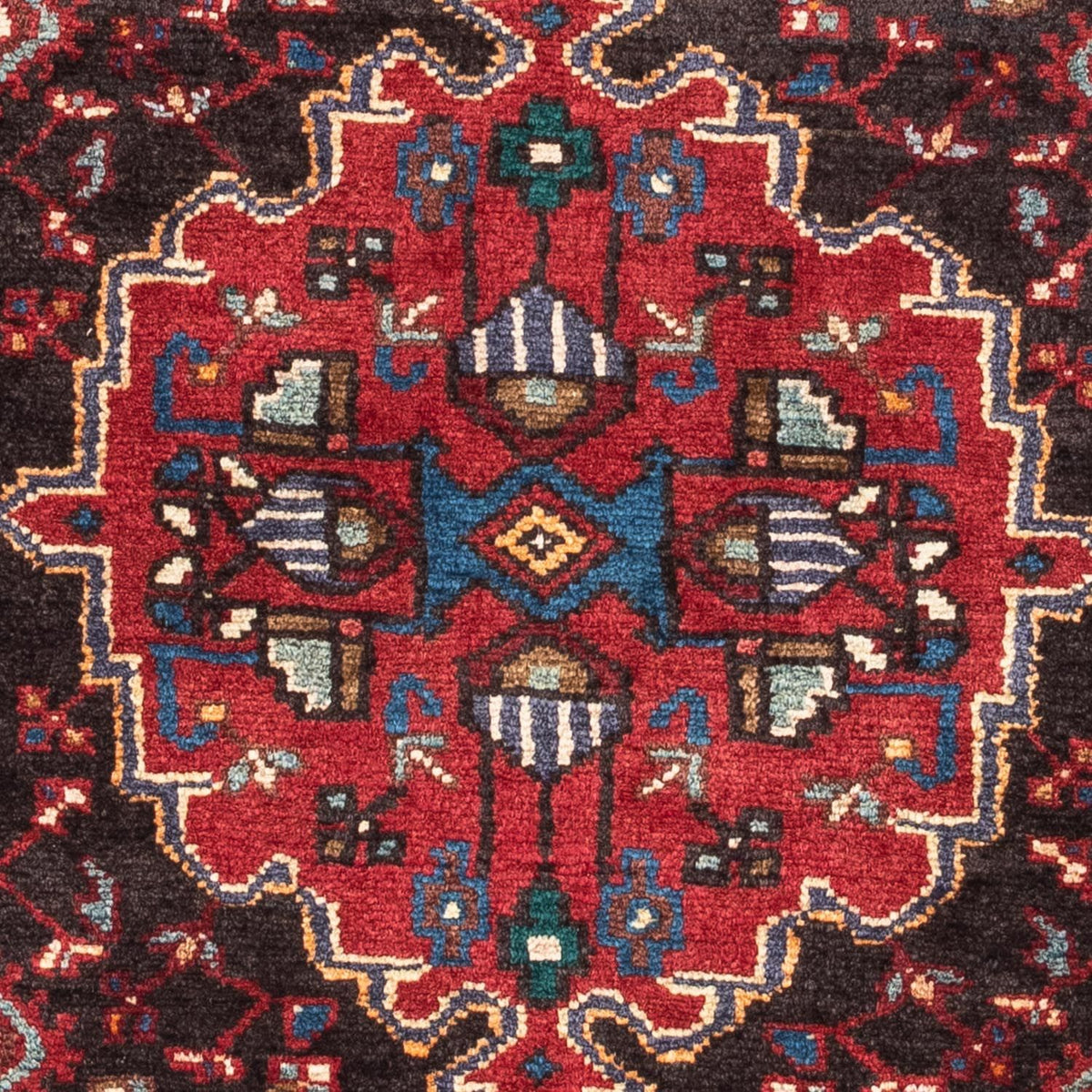 Tapis persan - Nomadic - 121 x 77 cm - rouge