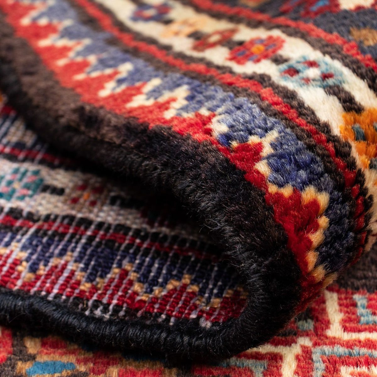 Tapis persan - Nomadic - 121 x 77 cm - rouge