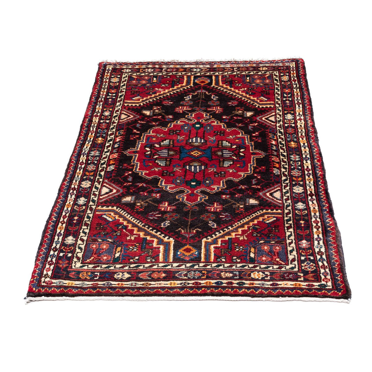 Tapis persan - Nomadic - 121 x 77 cm - rouge