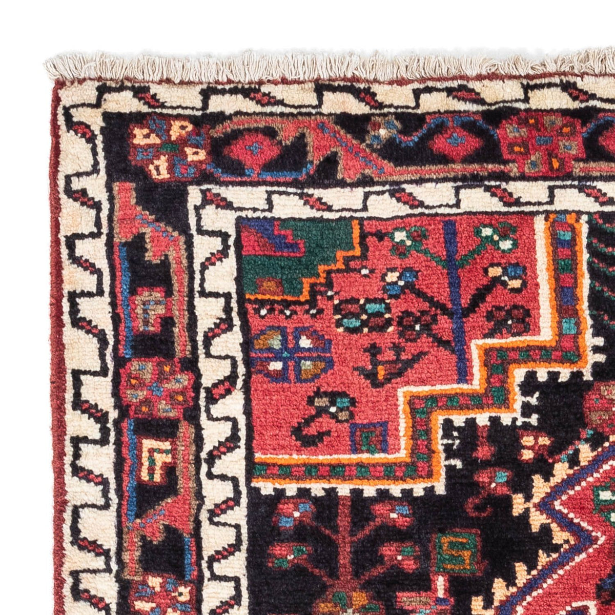 Tapis persan - Nomadic - 145 x 80 cm - bleu foncé