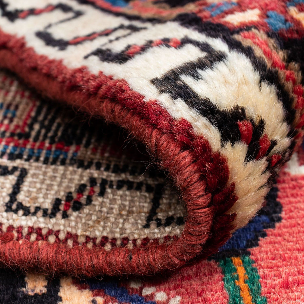 Tapis persan - Nomadic - 145 x 80 cm - bleu foncé