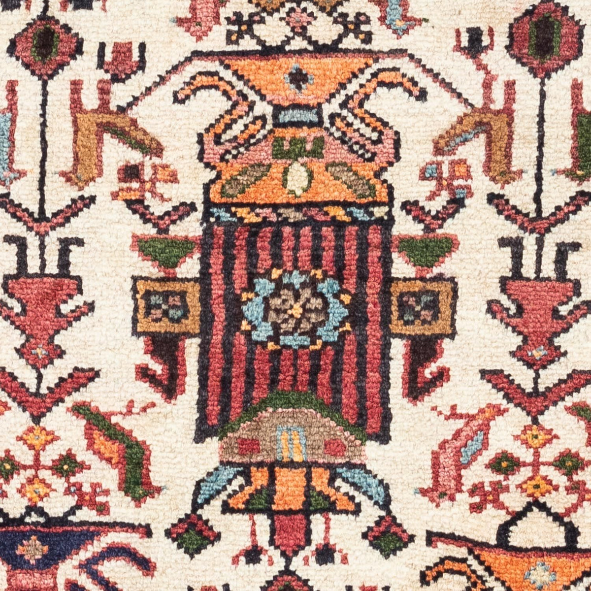 Tapis persan - Nomadic - 142 x 91 cm - beige