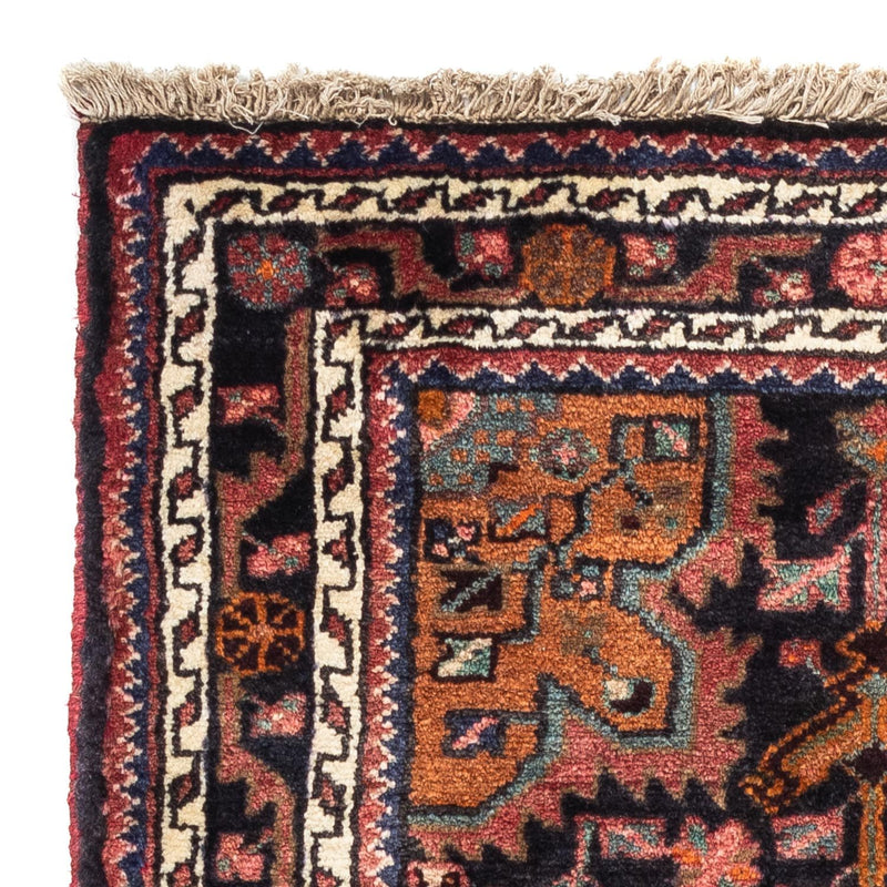 Tapis persan - Nomadic - 124 x 82 cm - rouge clair