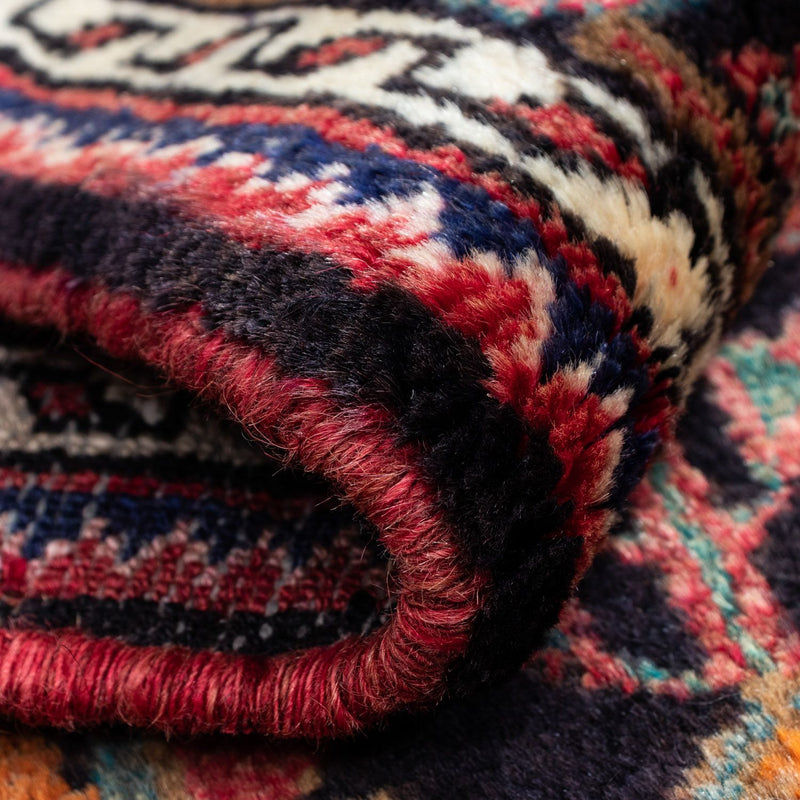 Tapis persan - Nomadic - 124 x 82 cm - rouge clair
