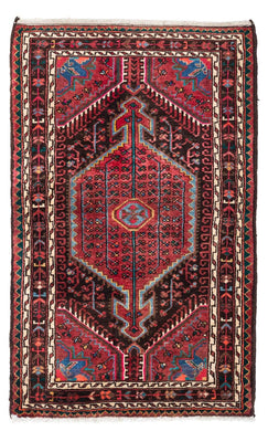 Tapis persan - Nomadic - 138 x 84 cm - rouge