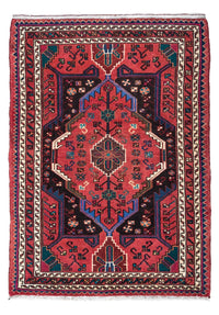 Tapis persan - Nomadic - 128 x 88 cm - rouge