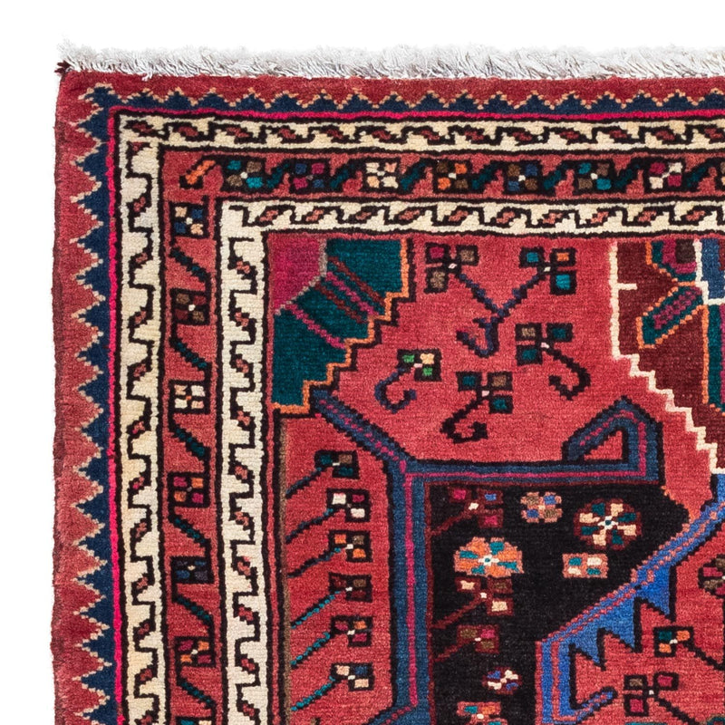Tapis persan - Nomadic - 128 x 88 cm - rouge