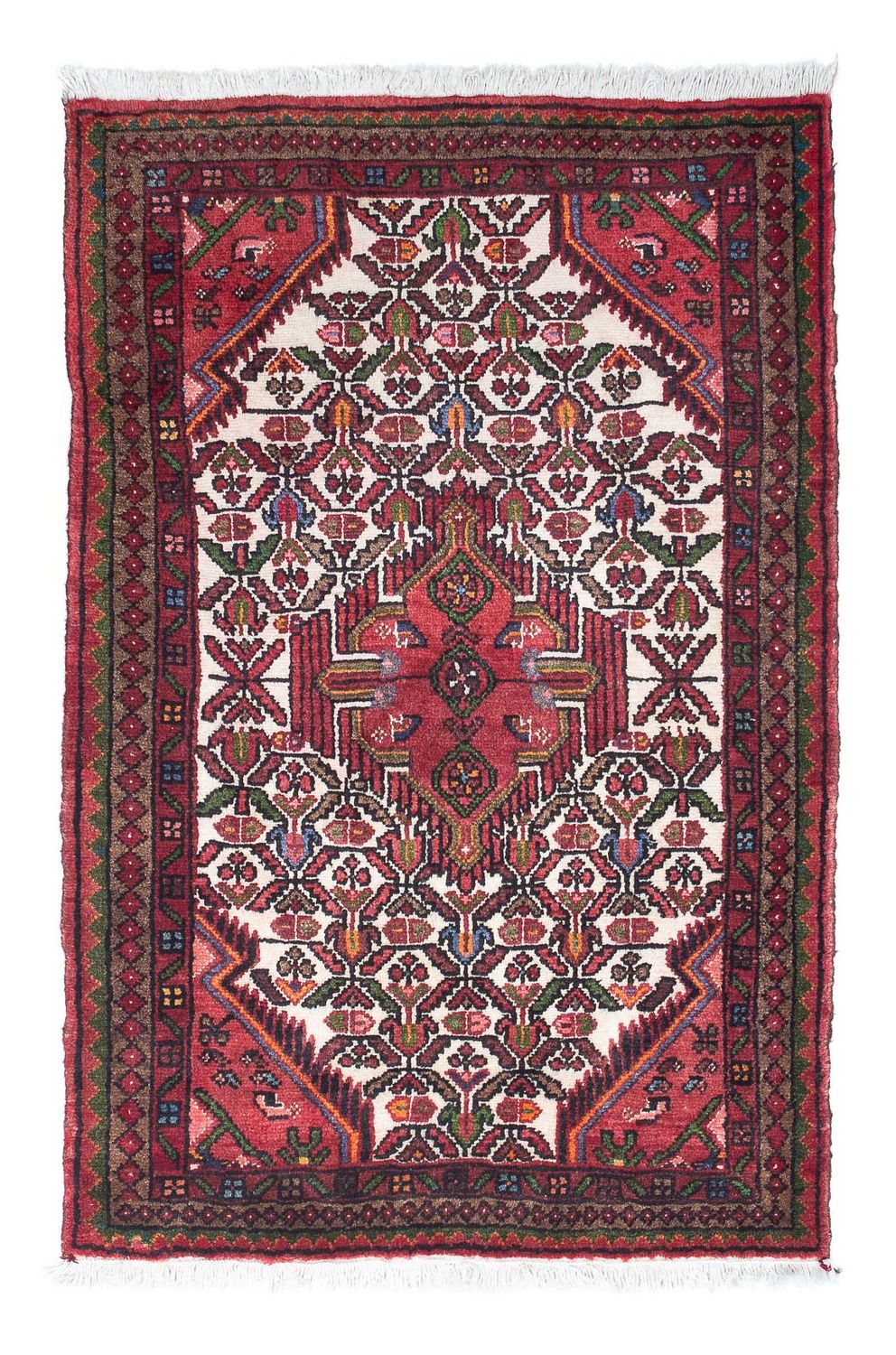 Tapis persan - Nomadic - 127 x 85 cm - beige