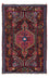 Tapis persan - Nomadic - 122 x 83 cm - bleu foncé