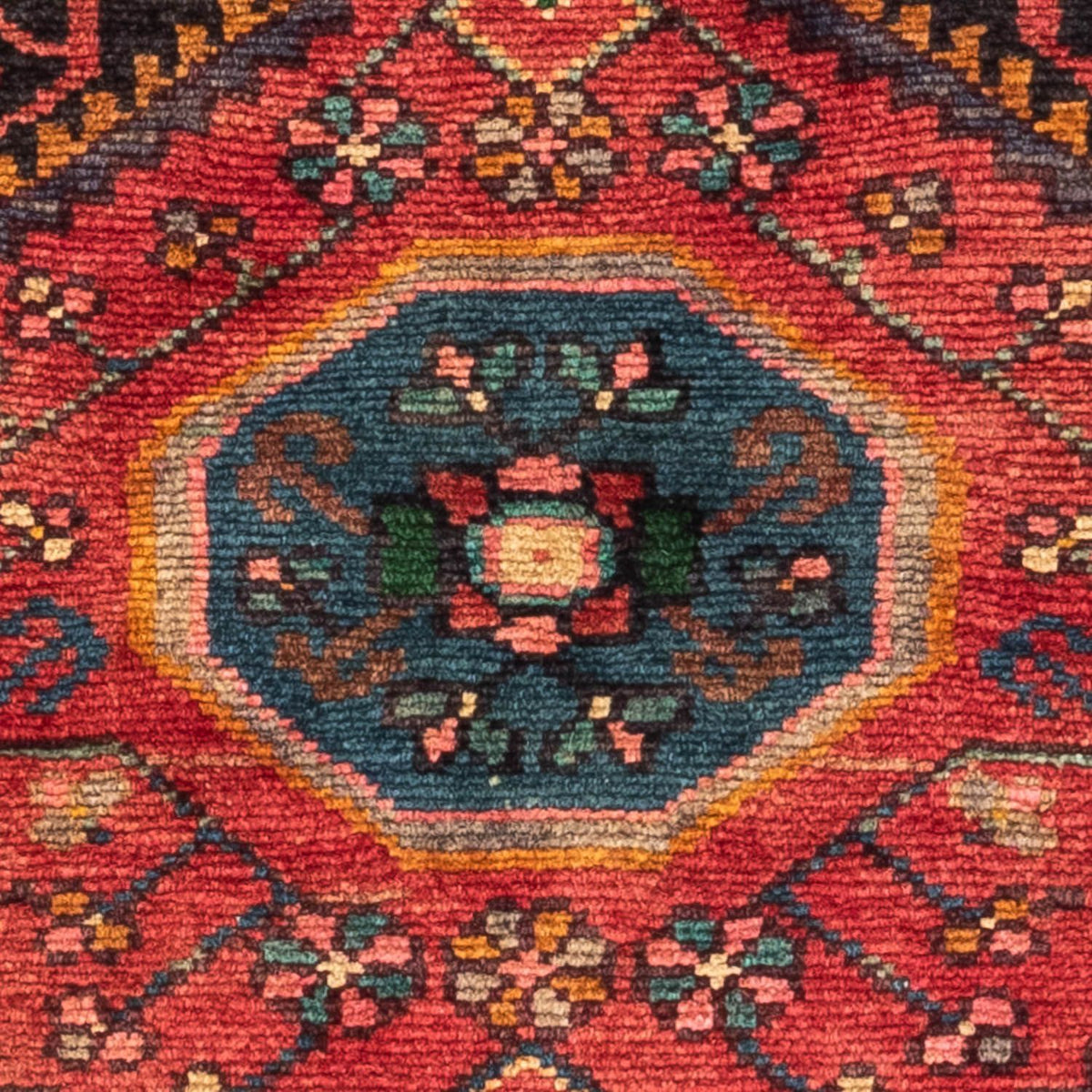 Tapis persan - Nomadic - 147 x 90 cm - rouge