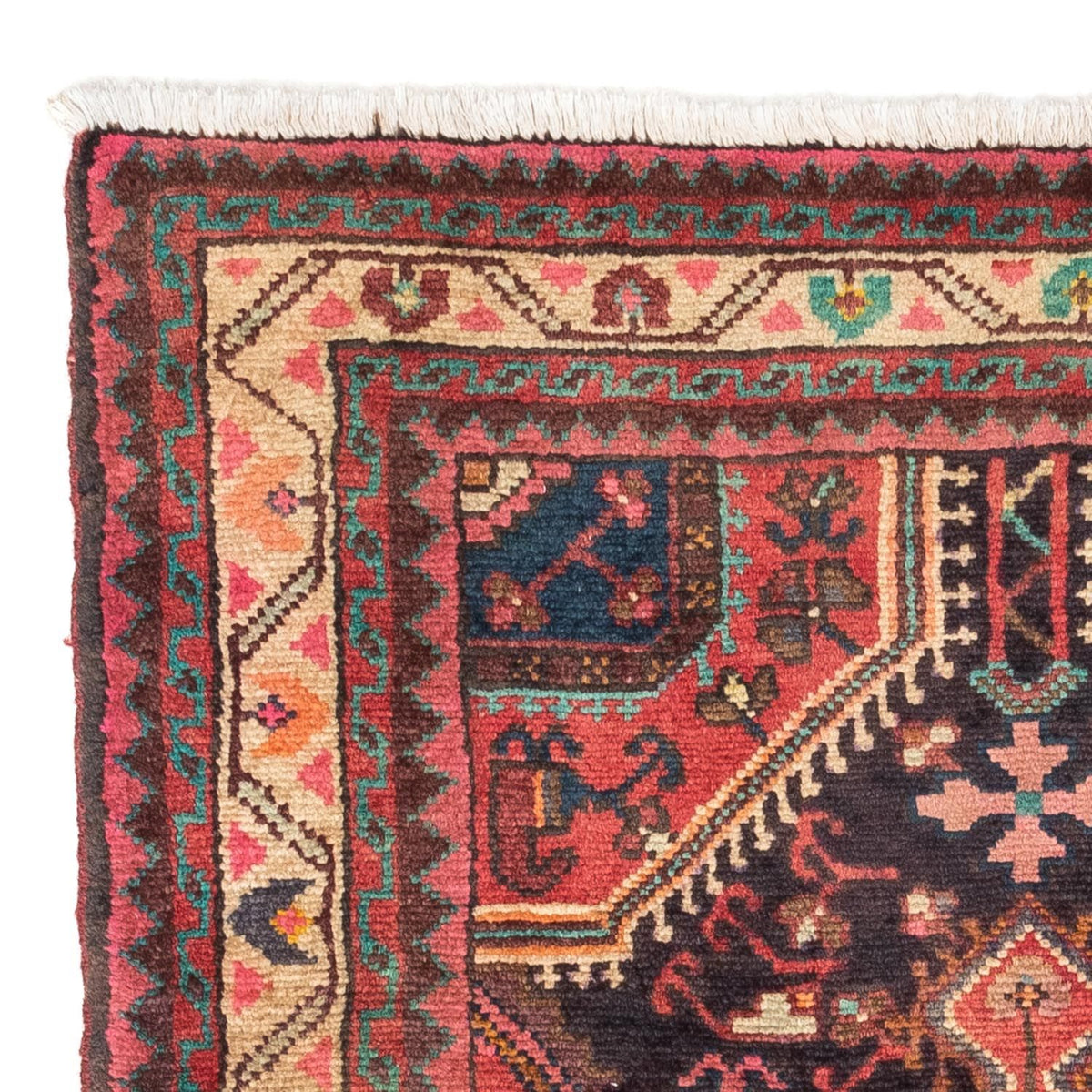 Tapis persan - Nomadic - 135 x 80 cm - rouge